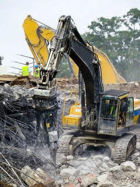 Demolition site