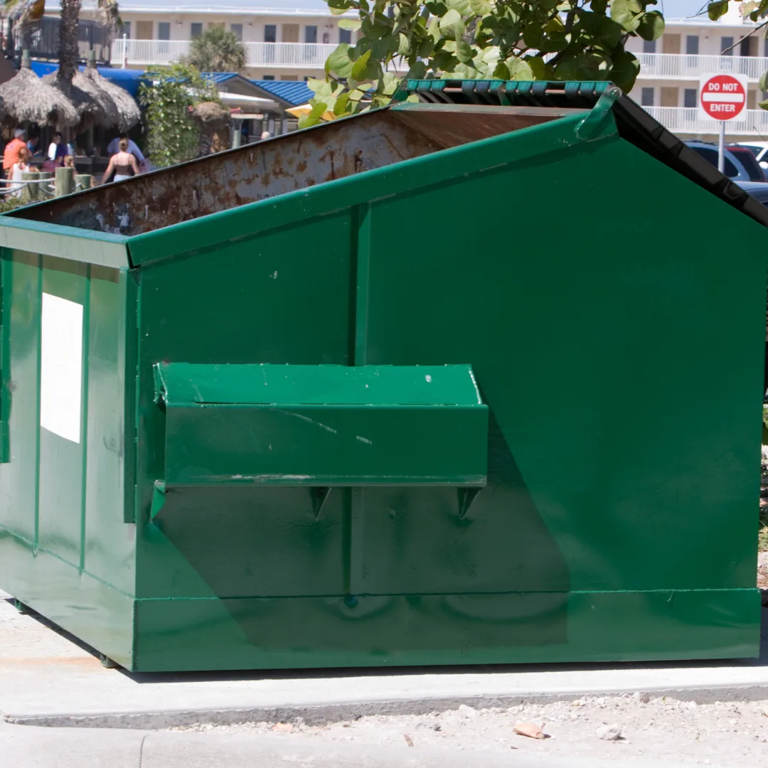 6 yard dumpster